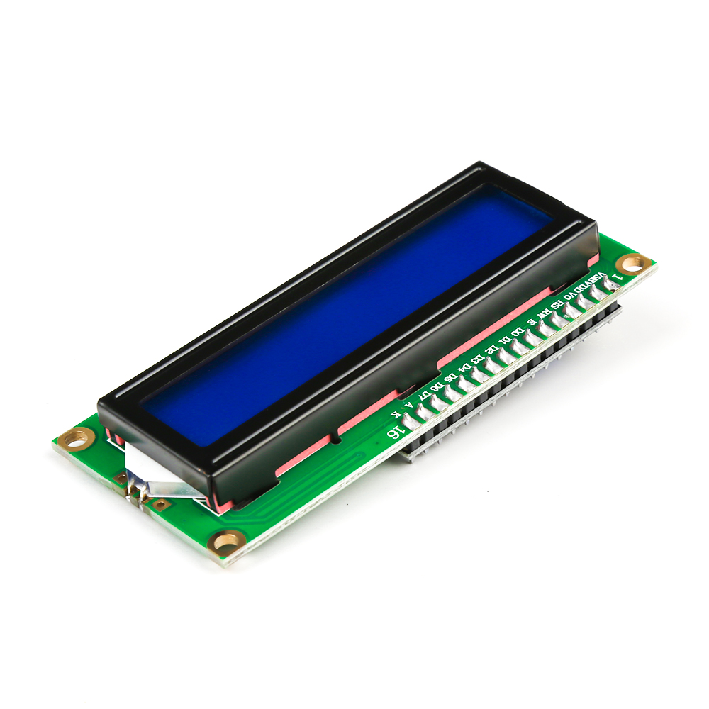 Дисплей LCD1602 с адаптером IIC/I2C, синий